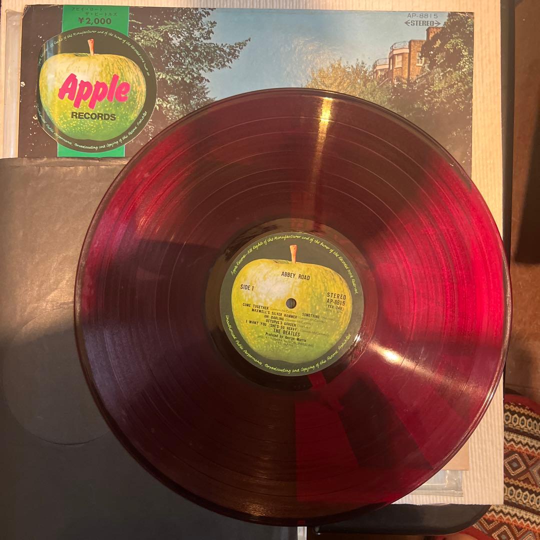 ザ・ビートルズ アビー・ロード 赤色LP