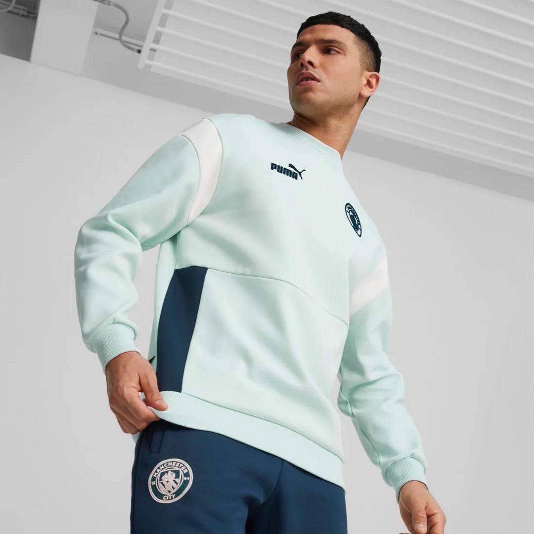 【新品】マンチェスター・シティ FTBL ARCHIVE クルースウェット