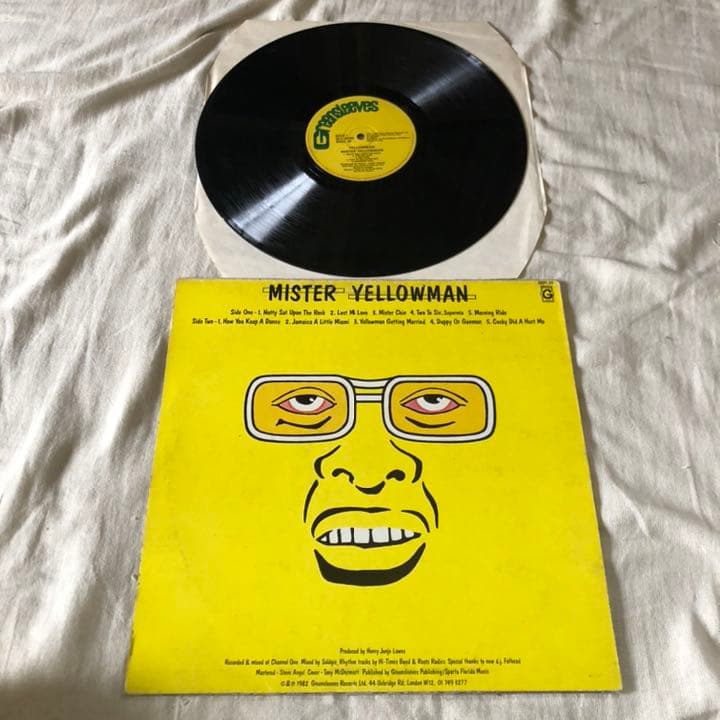 洋楽 YELLOW MAN / MISTER YELLOWMAN LP