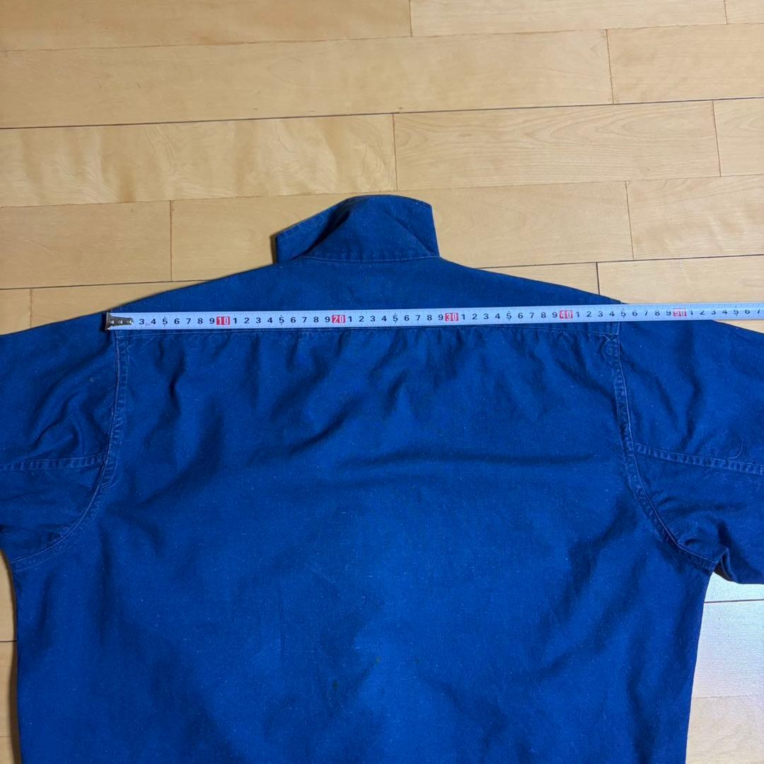 french vintage china jacket インディゴブルー XL