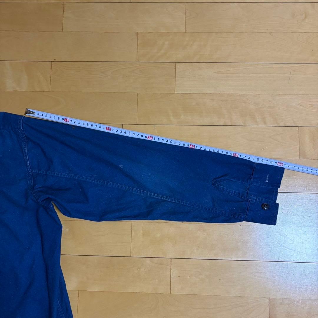 french vintage china jacket インディゴブルー XL