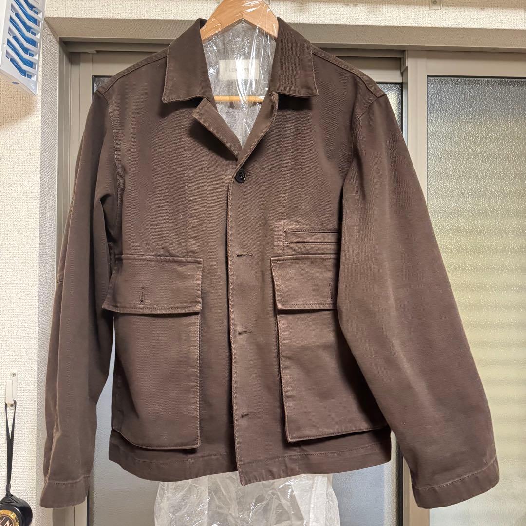 LEMAIREボクシー デニムジャケット ブラウン XS 新品未使用