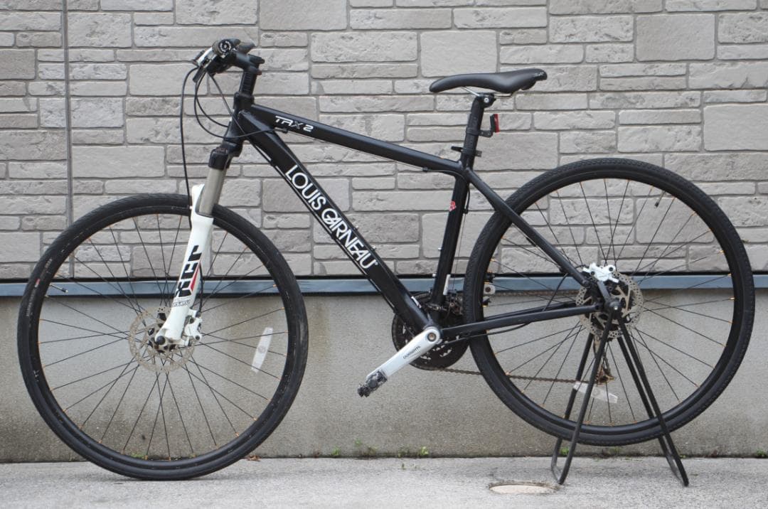 引き取り限定♪ルイガノ♪TRX2♪前後油圧式ディスク♪LOUIS GARNEAU