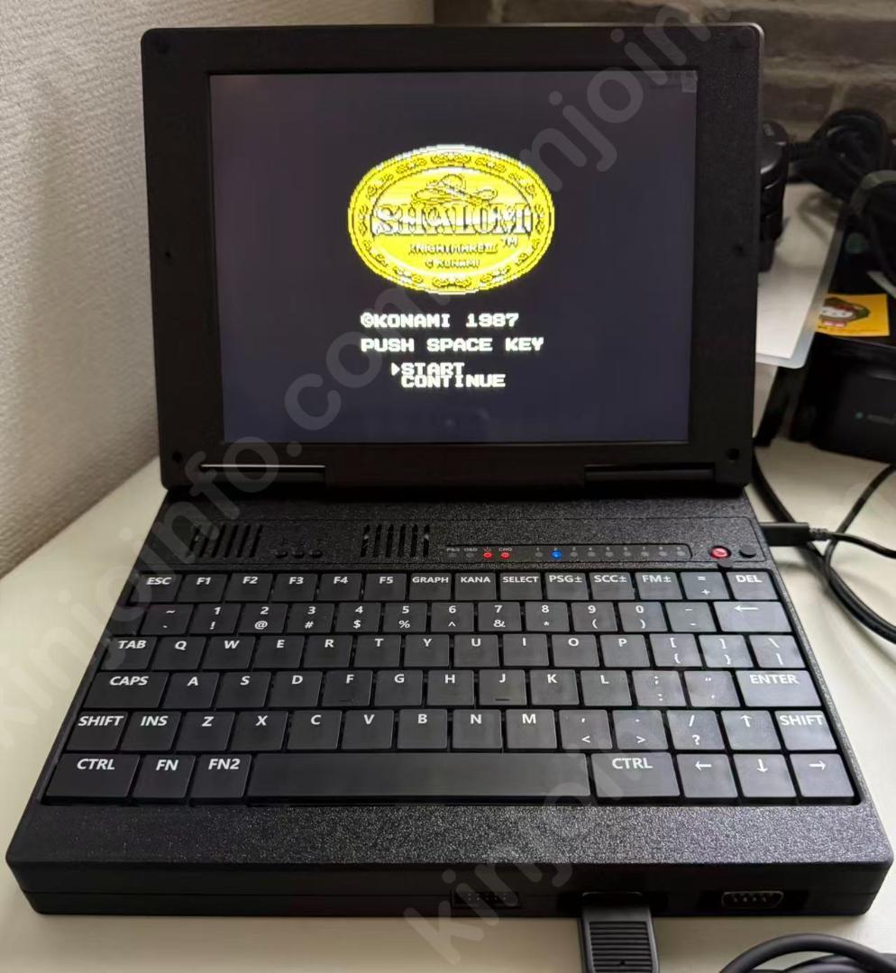 MSX2互換ミニノートOneChipBook【新品未使用・MSX日本版】