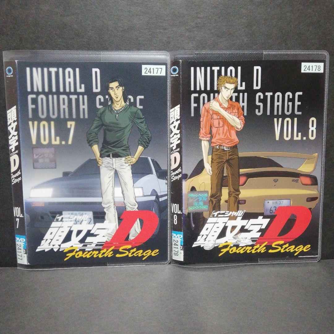 頭文字D イニシャルD Fourth Stage　DVD　全12