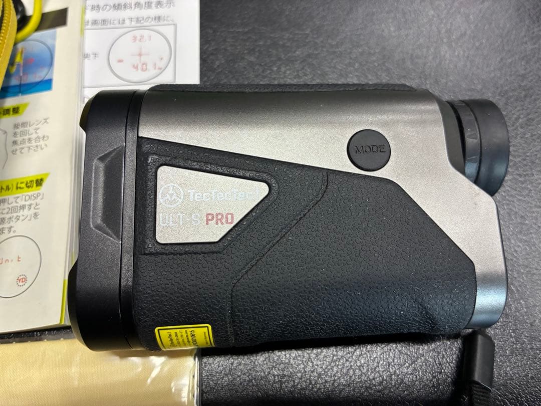 TecTecTec! ULT-S PRO ゴルフ用距離計　電池付き