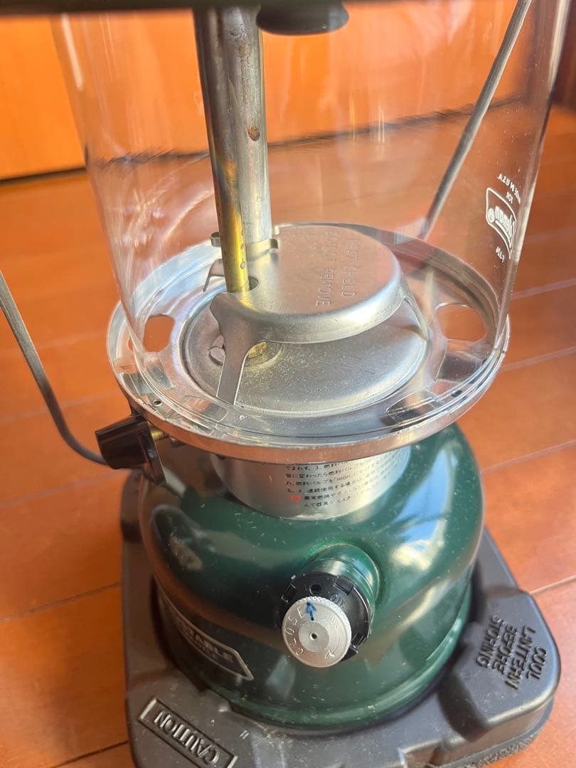 【美品】Coleman F-124ランタン グリーン