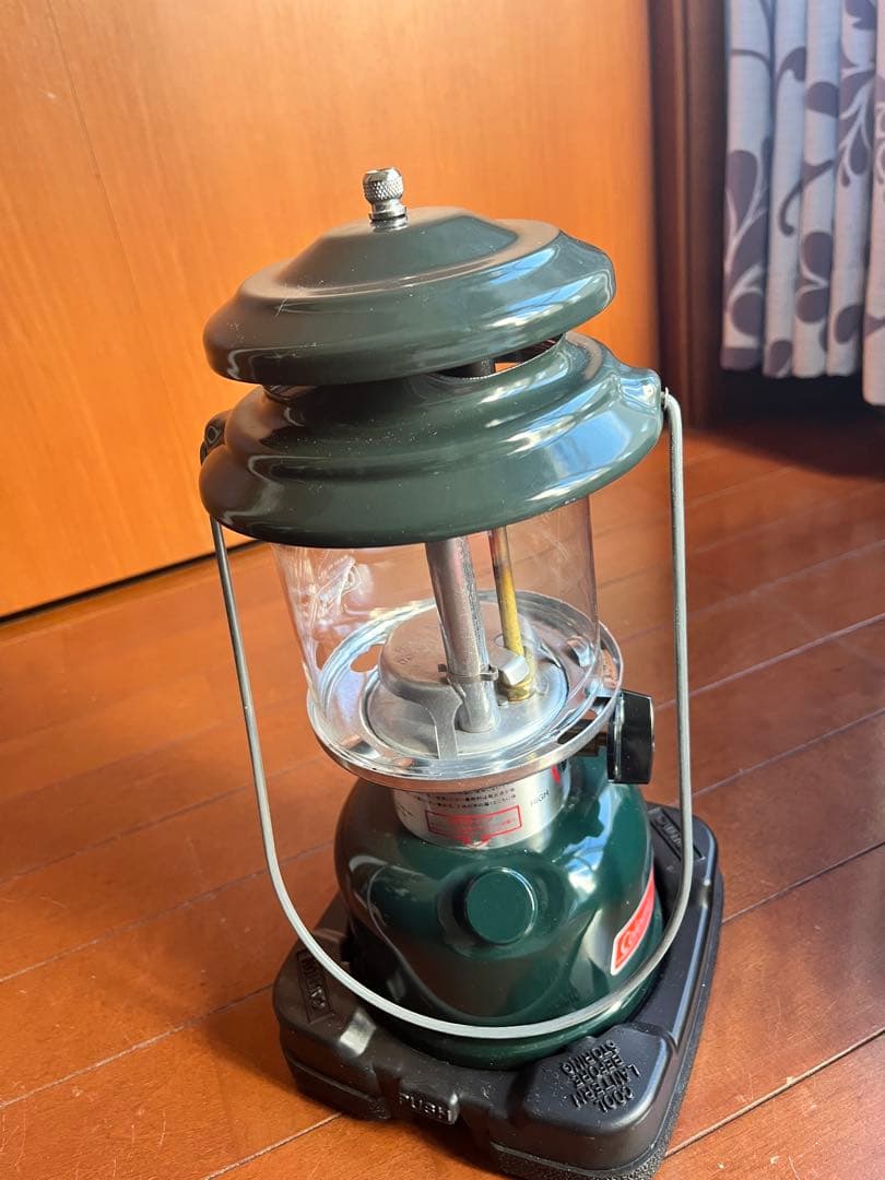 【美品】Coleman F-124ランタン グリーン