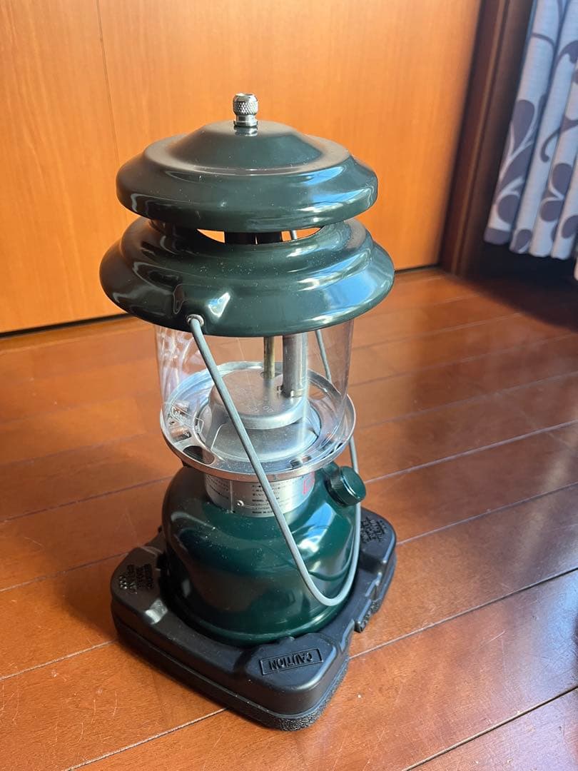 【美品】Coleman F-124ランタン グリーン