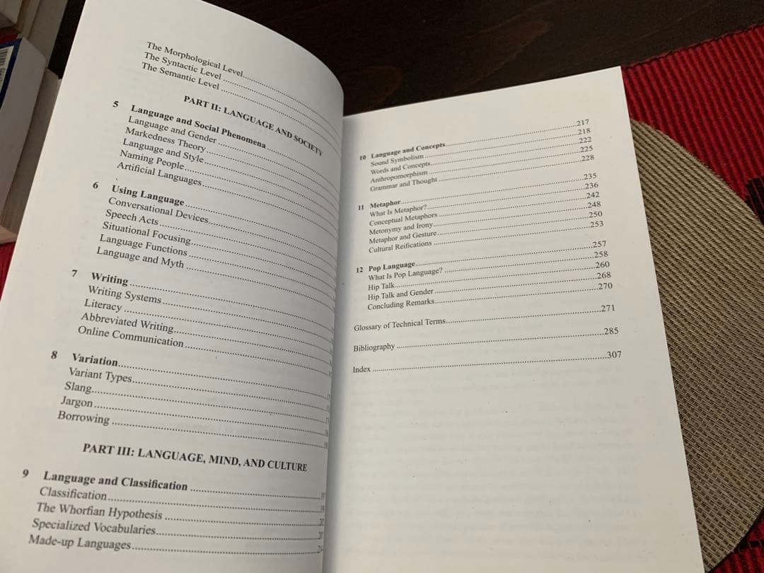 希少　Language, Society, and Culture