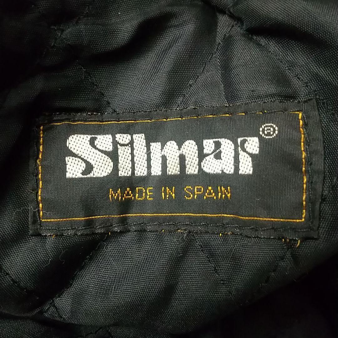 柔らかめ☆スペイン製 本革 リアルレザー 中綿 レザージャケット L 黒
