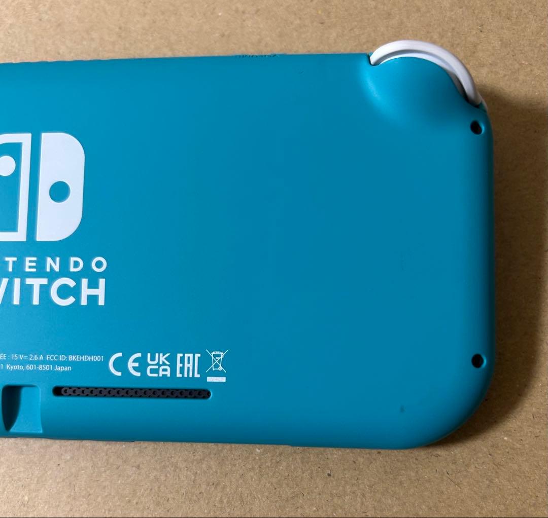 ニンテンドースイッチライト ターコイズ　本体のみ中古品☆