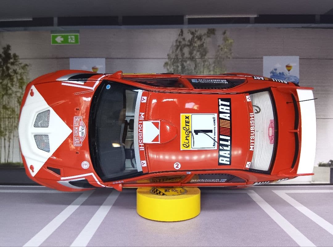 AUTOart 1/18 三菱 ランサーエボ Ⅵ WRC 訳あり