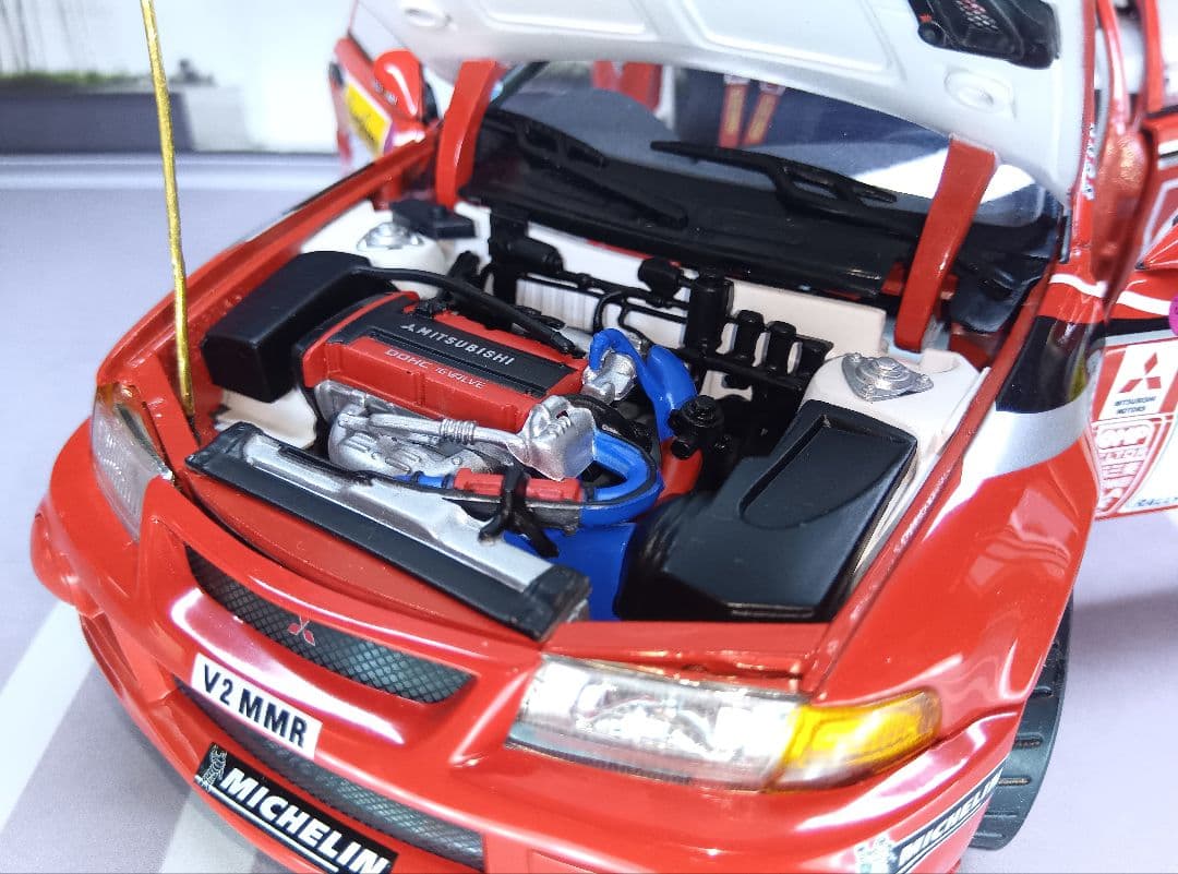 AUTOart 1/18 三菱 ランサーエボ Ⅵ WRC 訳あり