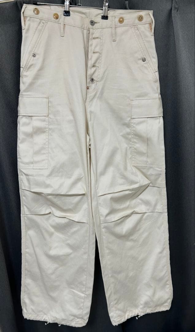 パンツ SUGARHULL HERRINGBONE ARMY CARGO PANTS