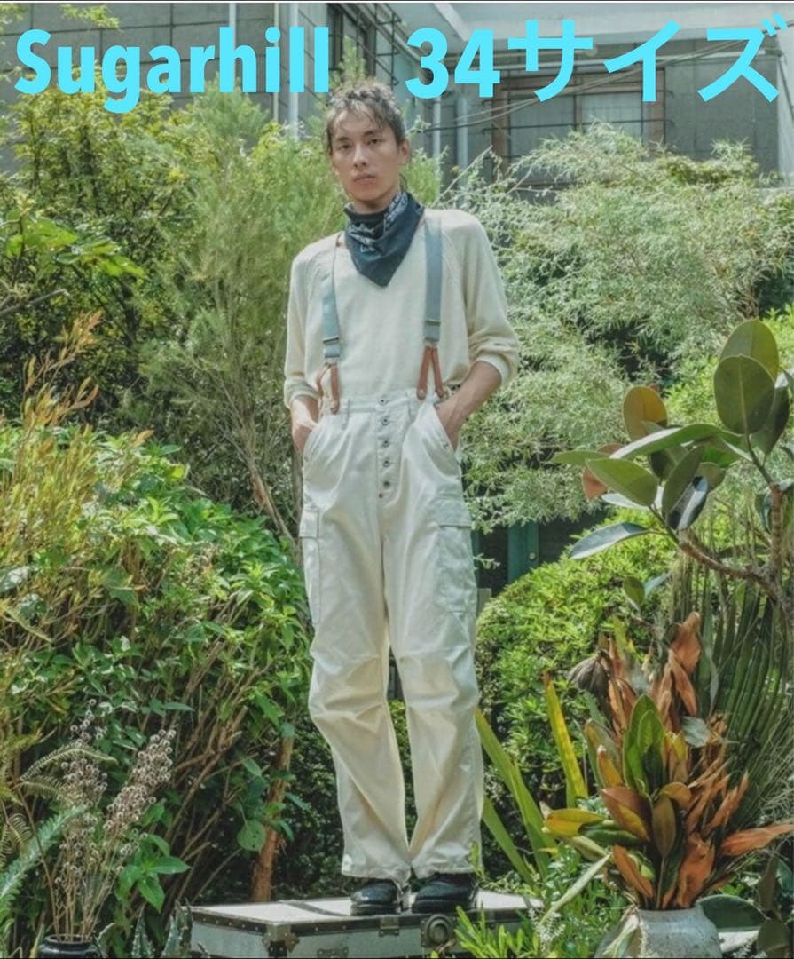 パンツ SUGARHULL HERRINGBONE ARMY CARGO PANTS