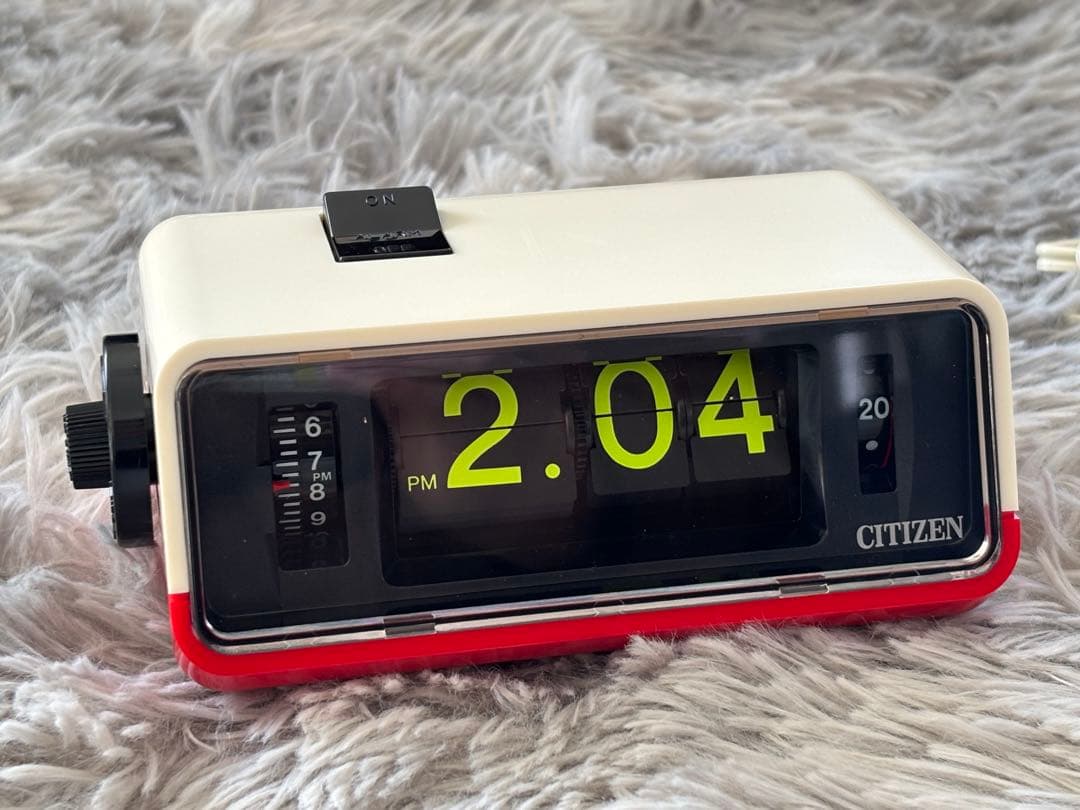 【極美品】ジャンク シチズンCITIZEN パタパタ時計 ハイリーフ・カーチス