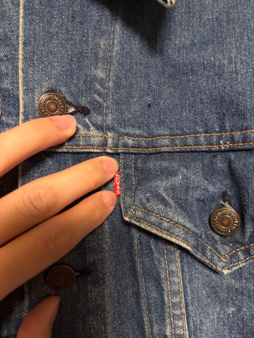 70〜80年代　Levi's 70505 スモールe