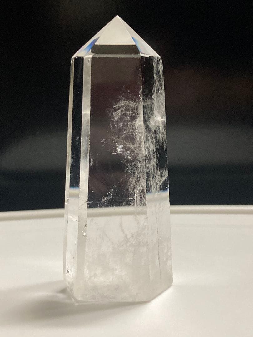 原石　鉱物　水晶　ポイント　エンジェルラダー　天然石　置物　パワーストーン