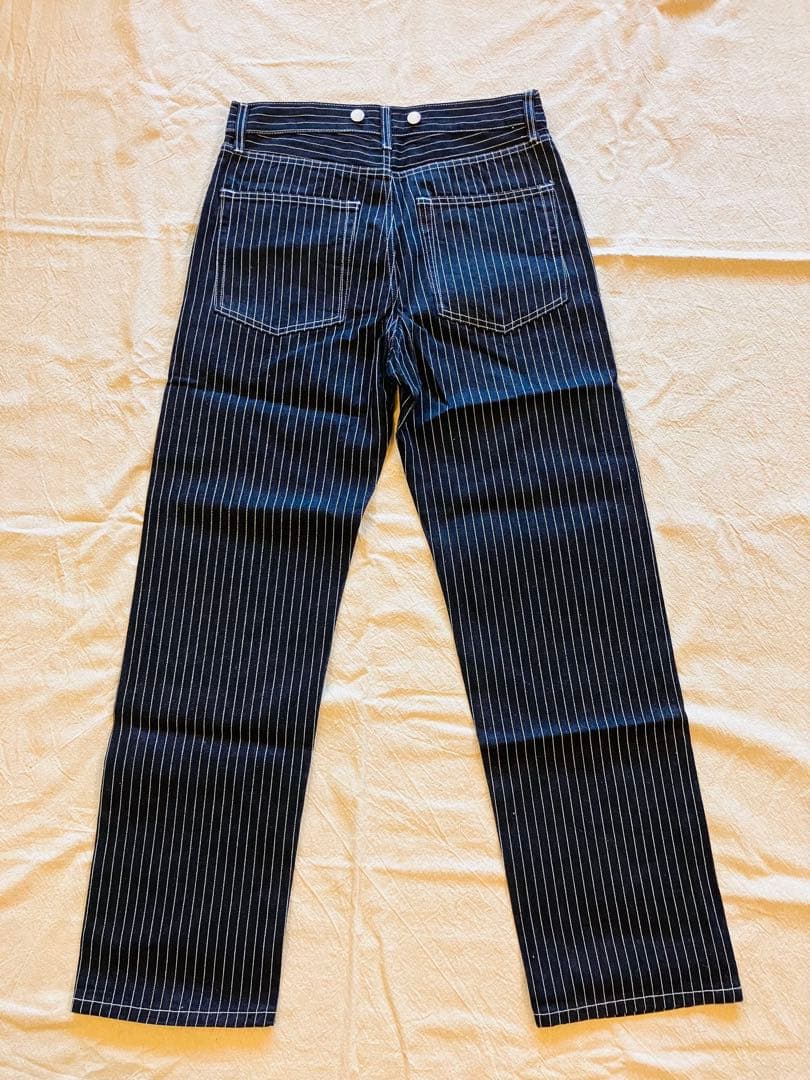 【typeＡ-Ｓ】 ストライプ　デニム　パンツ　ウォバッシュ　ヒッコリー　メンズ