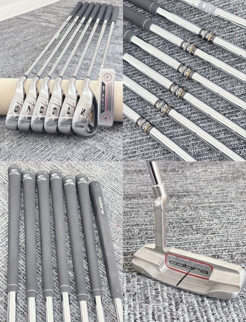 超豪華❗️cobra/コブラ 初心者 名器 メンズ ゴルフクラブセット　おしゃれ