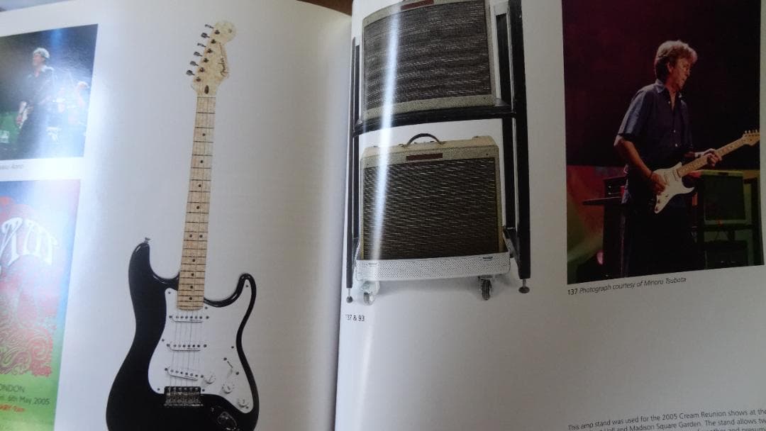 エリッククラプトン　ギターオークション　レゾネカタログ