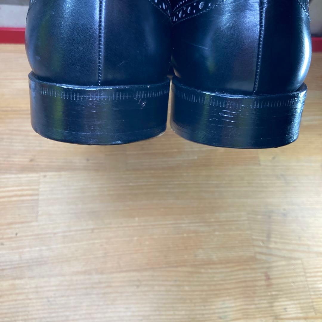 DUNLOP CLASSIC ゴルフシューズ ウイングたチップ ブラック 未使用