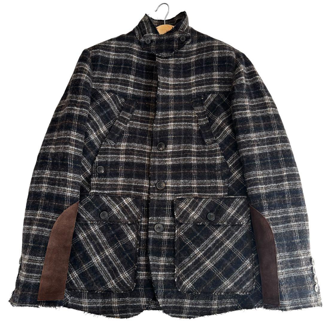 【至高】D&G ドルチェ&ガッバーナ ツイード ハンティング ジャケット 46