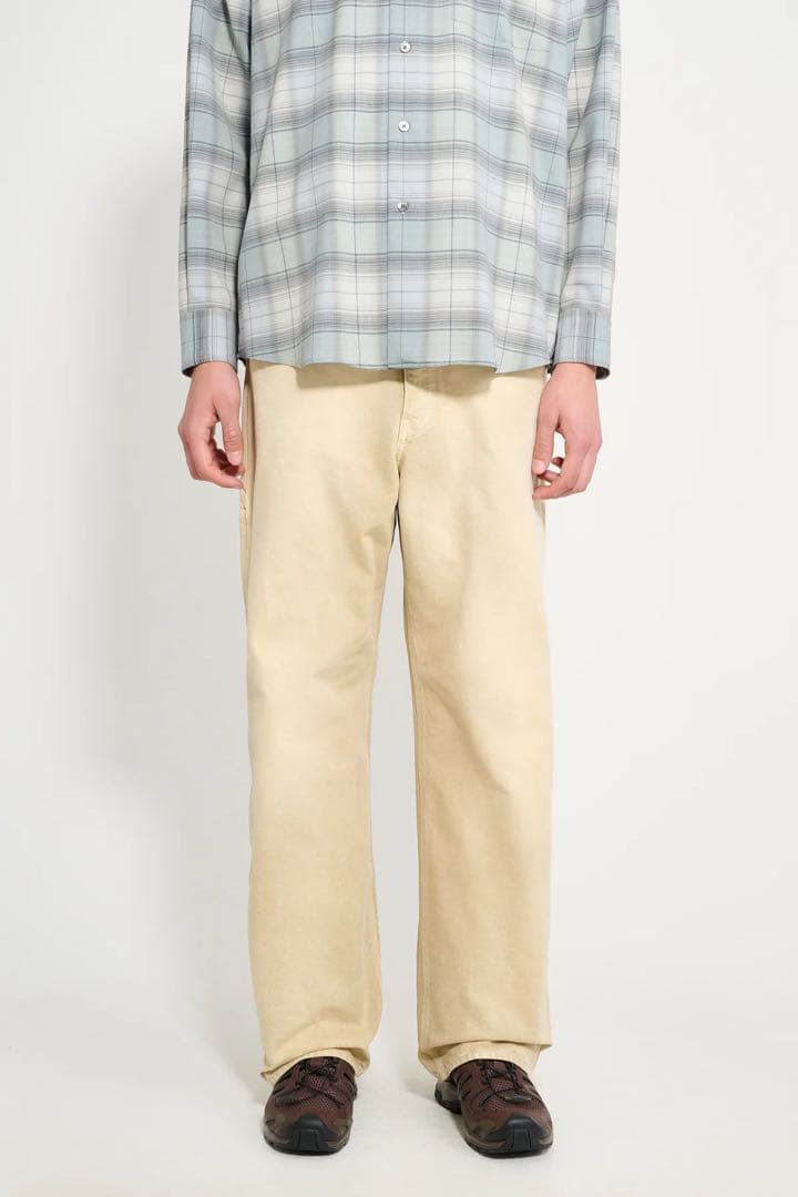 パンツ 25ss AURALEE ORGANIC COTTON DUCK PANTS