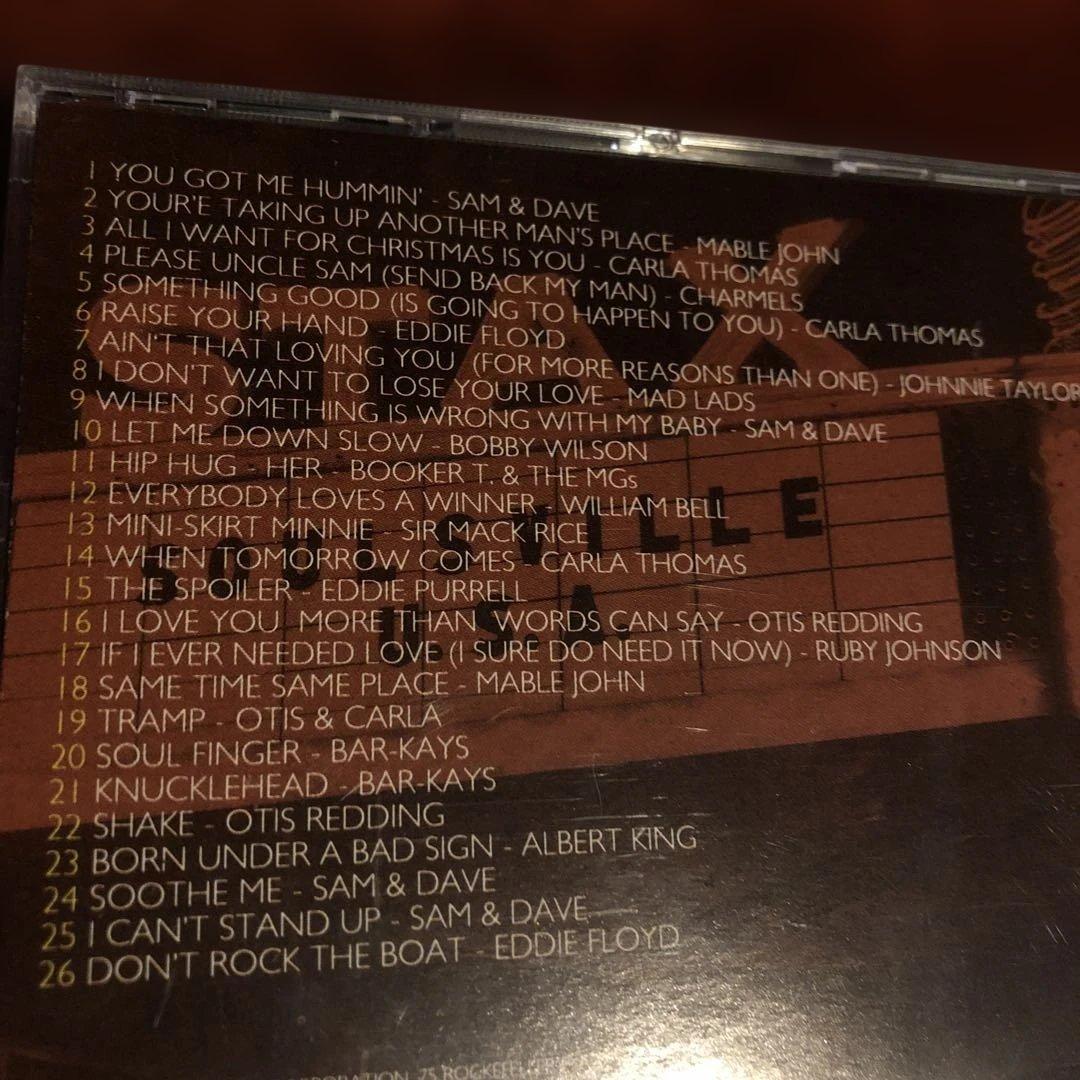 洋楽 THE COMPLETE STAX/VOLT SINGLES 1959-1968