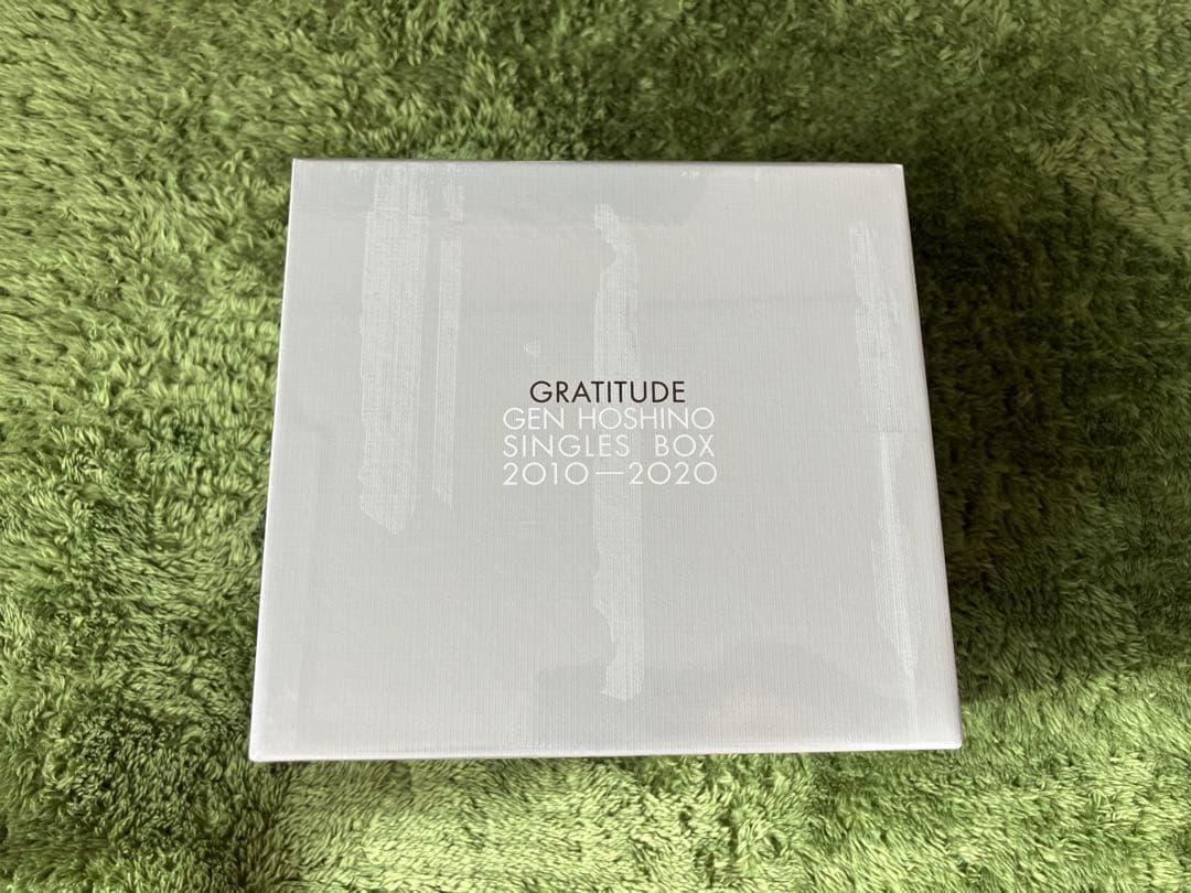 邦楽 GRATITUDE GEN HOSHINO SINGLES BOX