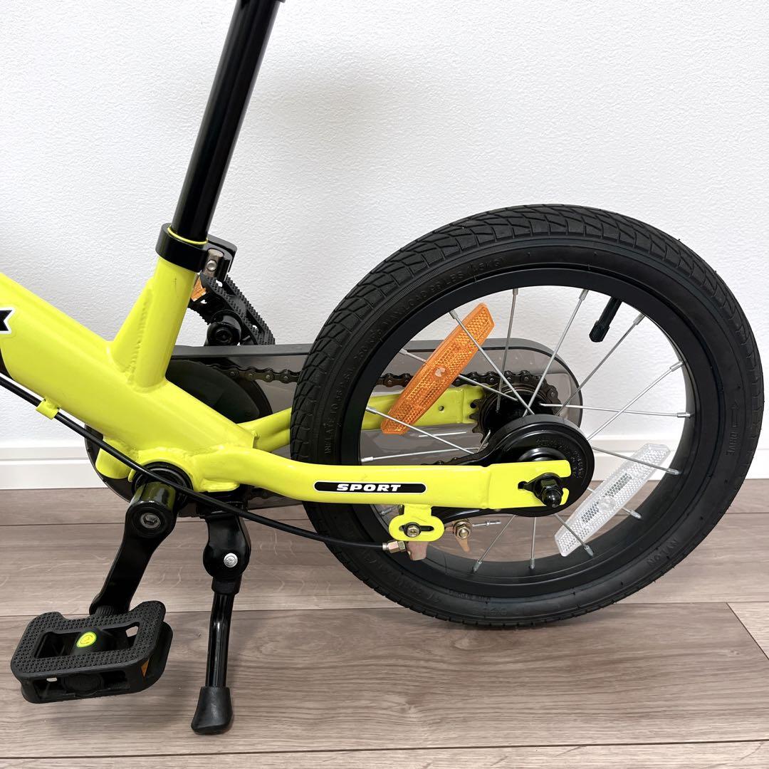 【美品】ストライダー STRIDER 14x ライムイエロー