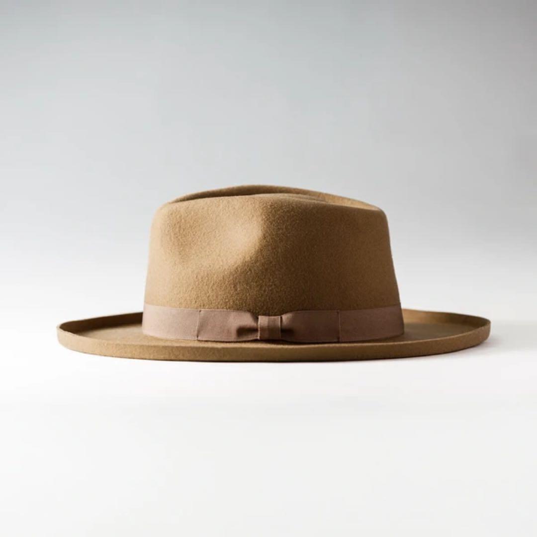 BRIM UP LONG FELT HAT　ブリムアップ ロング フェルトハット