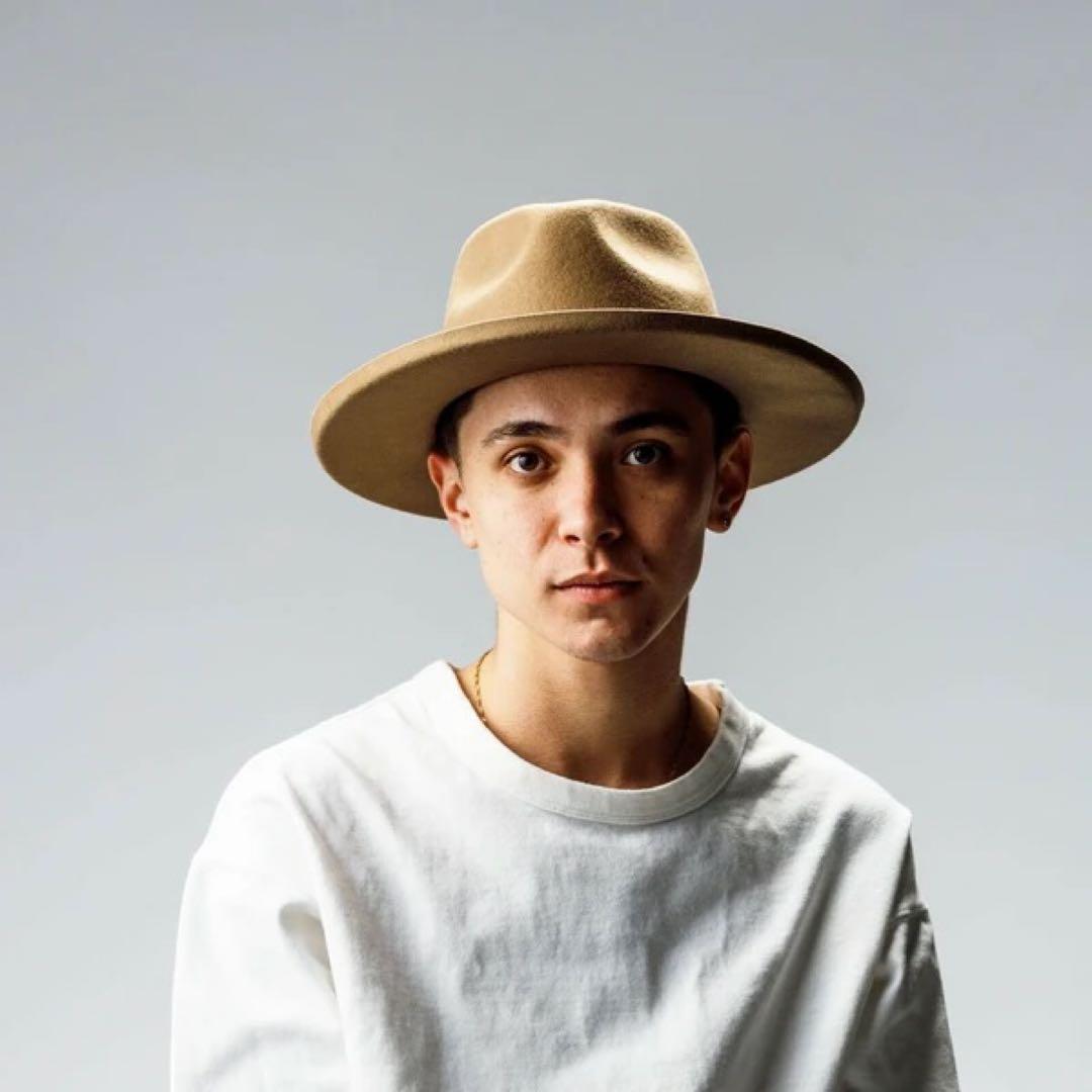 BRIM UP LONG FELT HAT　ブリムアップ ロング フェルトハット