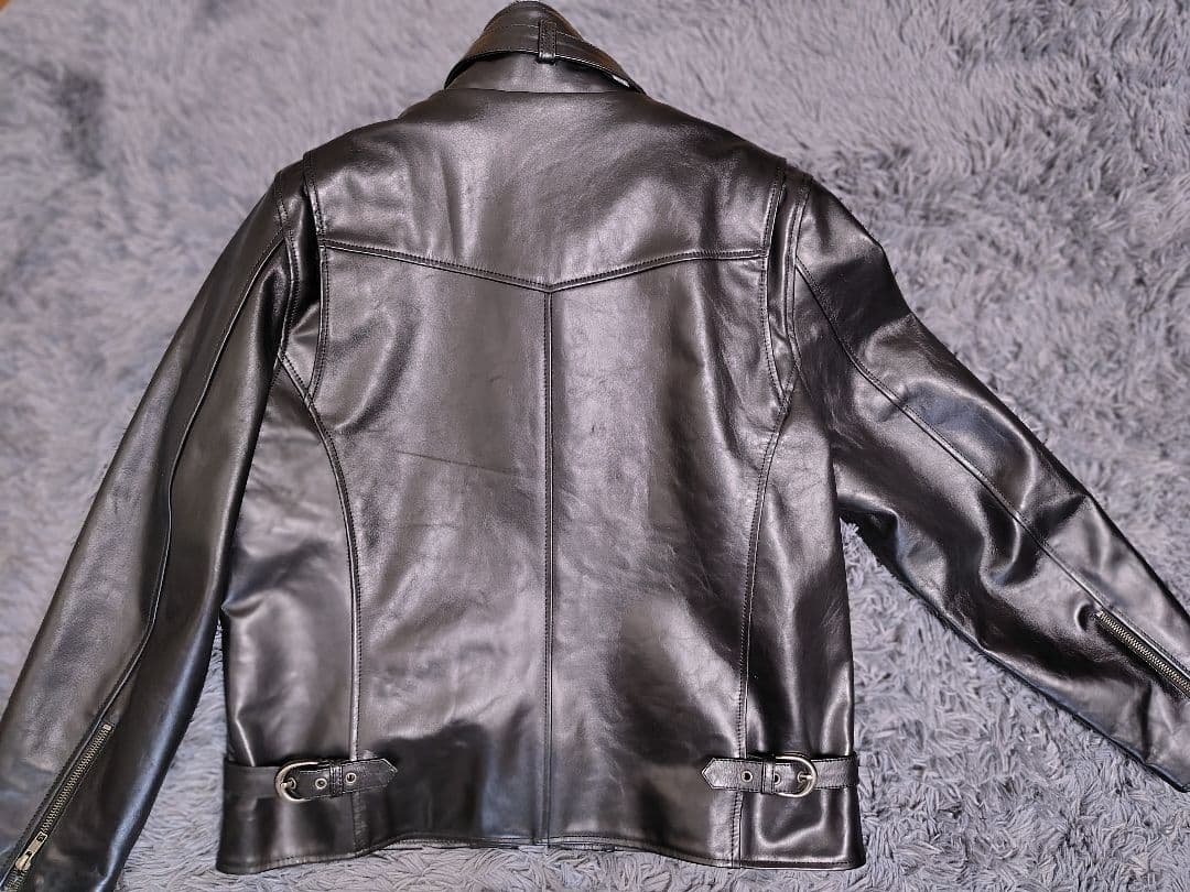 こ*つ様 【極美品】WING-NECK シングルライダース ジャケット 着脱ライ
