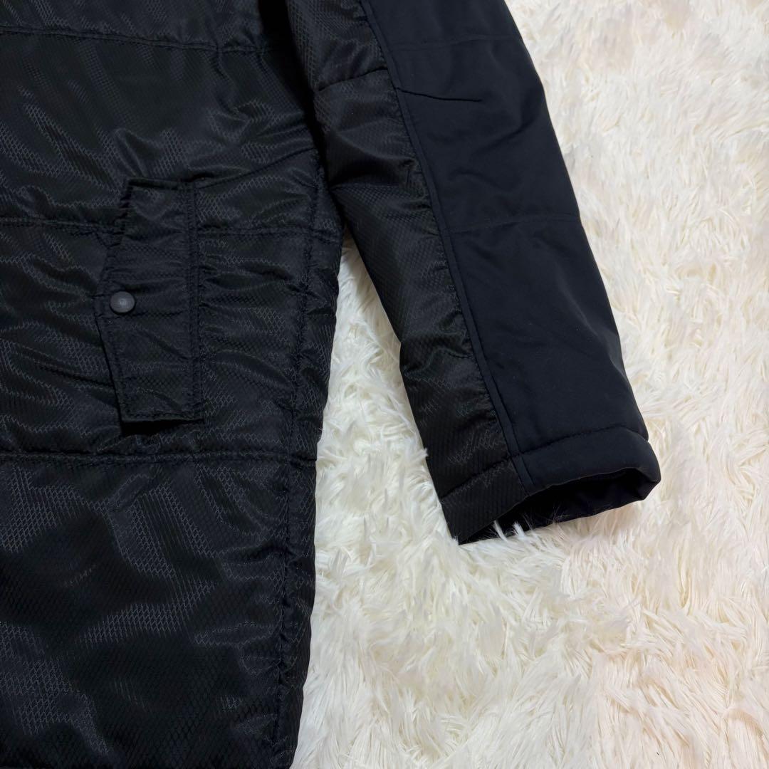 極美品 PUMA キングカズコレクション 2way 撥水 ベンチコート ブラック