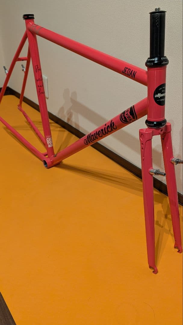 MAVERICK CYCLES JEDAN Frame Set　Mサイズ ピンク