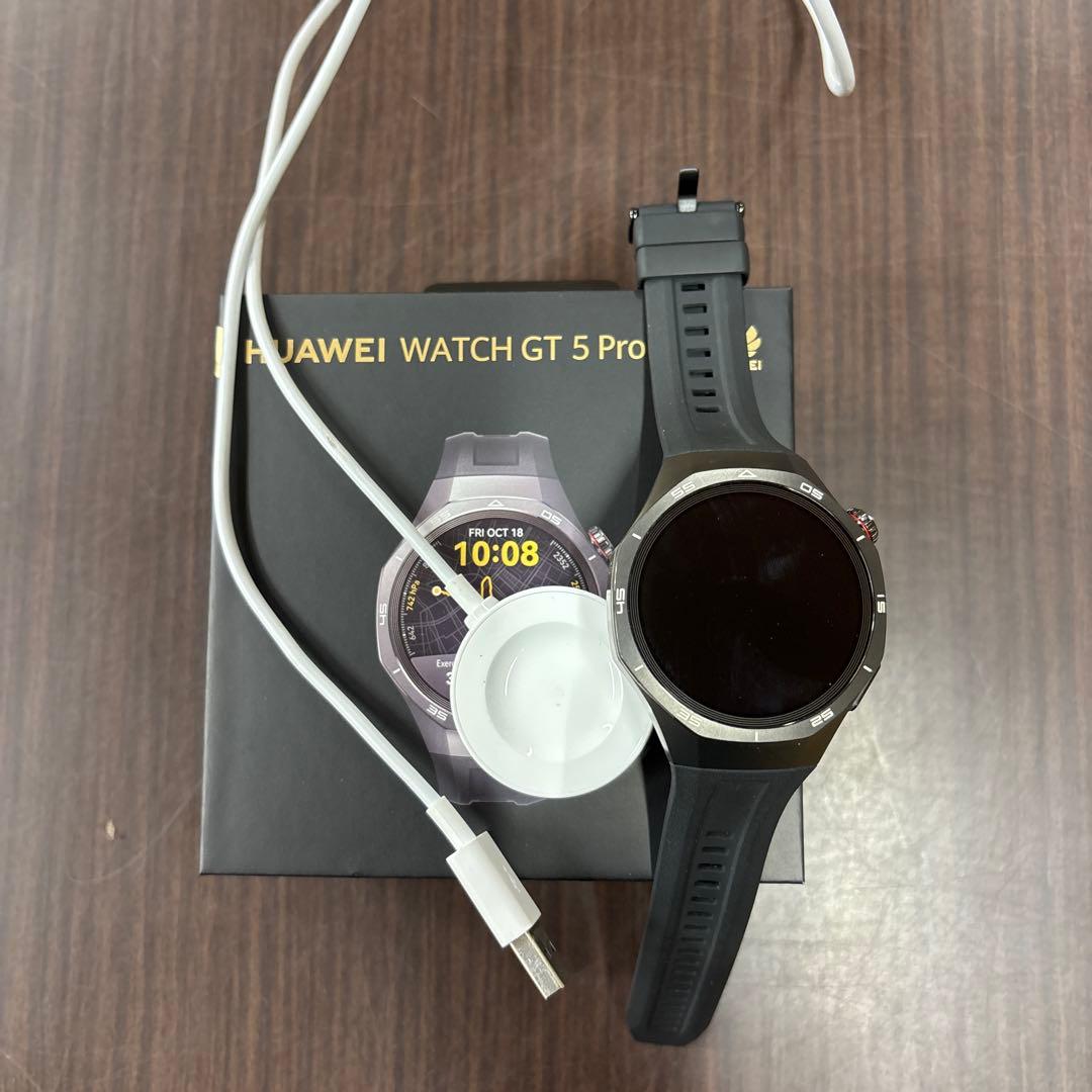 HUAWEI WATCH GT 5 Pro 本体 充電ケーブル付き