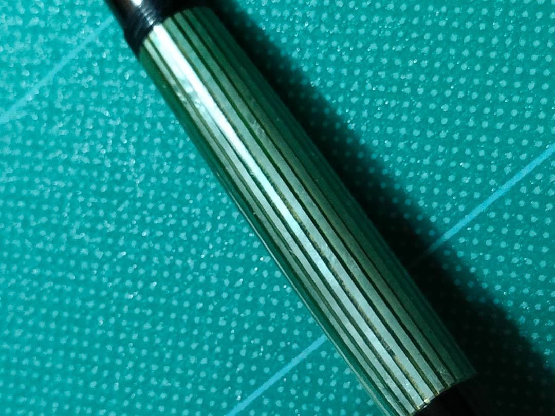 Pelikan　ペリカン　140　万年筆　EF　緑縞