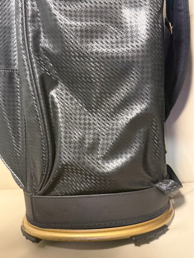【送料込み】廃盤希少品　高級キャディバッグ マジェスティ　ブラック　ゴルフ