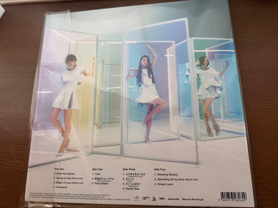 Perfume LEVEL3 アナログ盤 レコード 完全受注生産限定盤