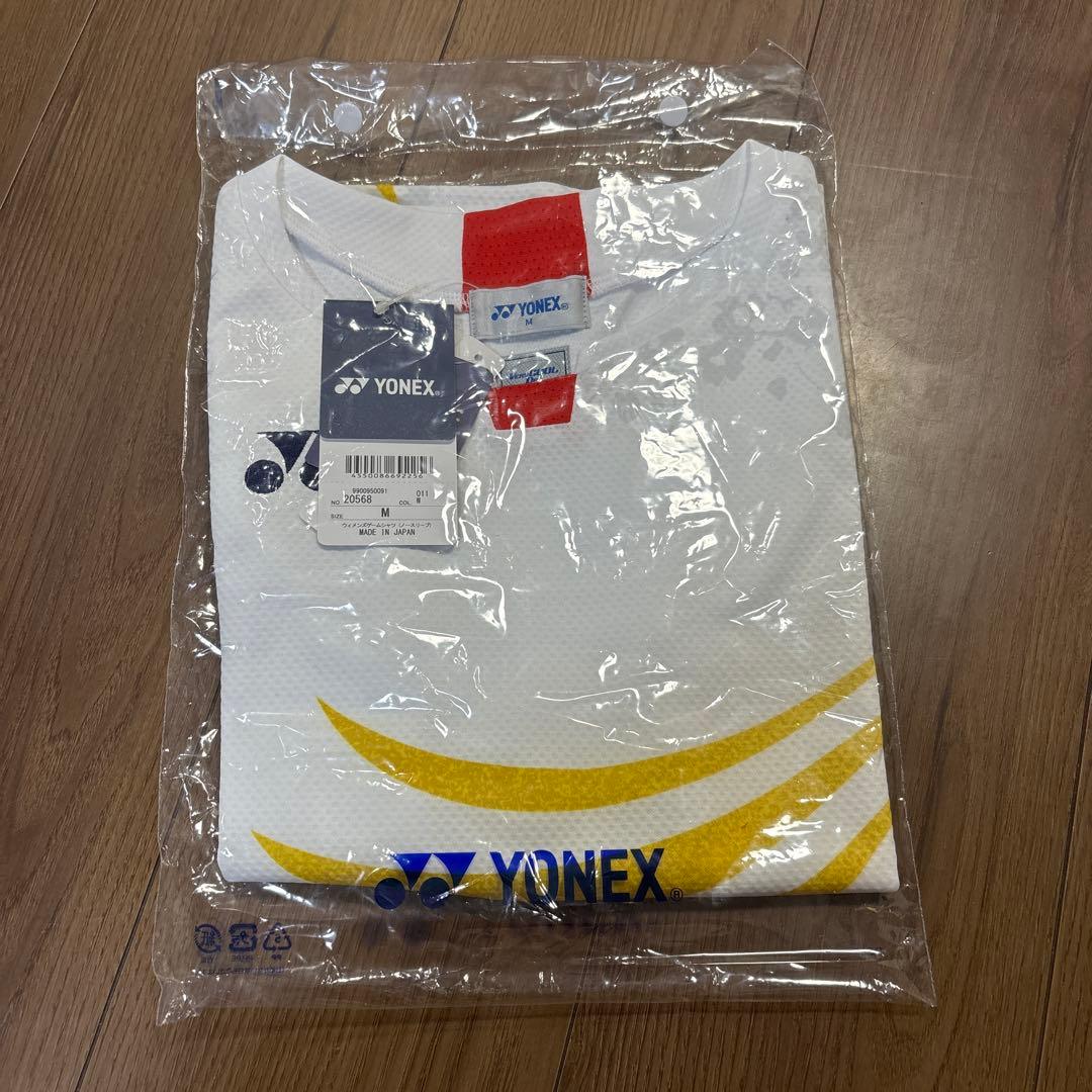 ヨネックス　YONEX ノースリーブ　ホワイト　日本代表モデル
