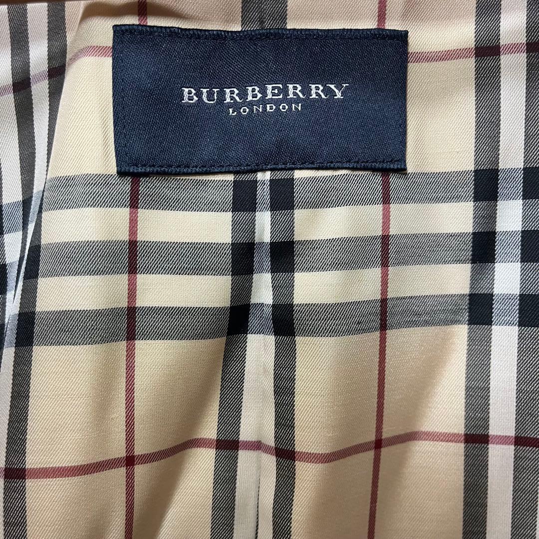 古着　Burberry バーバリーロンドン　レザー　スウェードジャケット