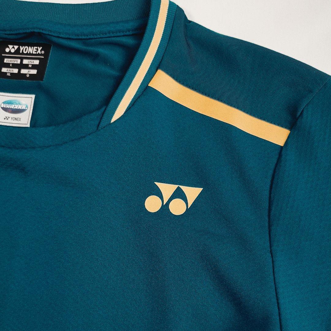 YONEX　ヨネックス　ゲームシャツ　テニス　バドミントン　ブルーグリーン　O