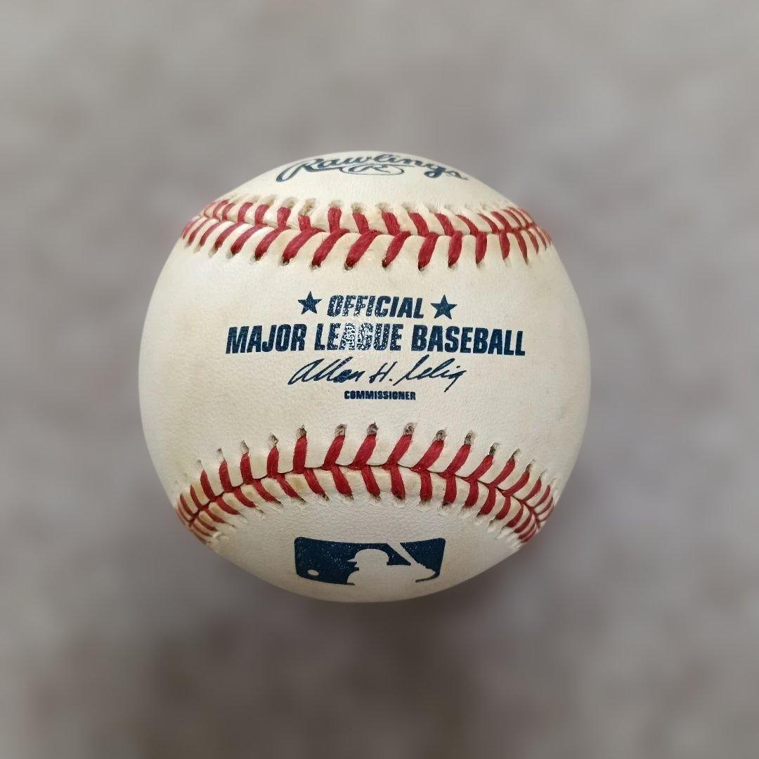 千葉ロッテマリーンズ デリックメイ選手 実筆サイン入り公式MLBボール