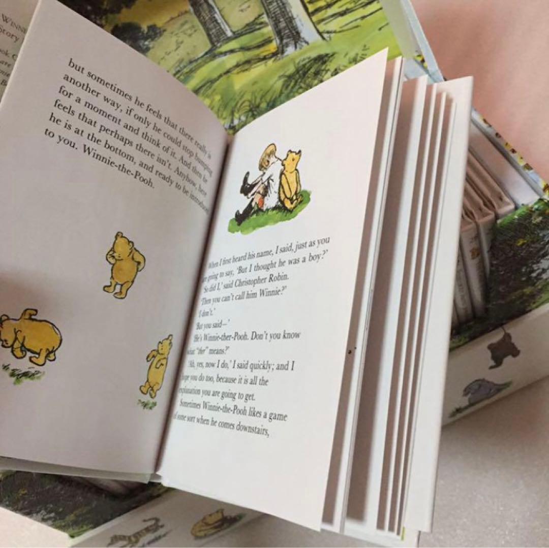 英語 絵本 くまのプーさん 全集 30冊 ケース入り