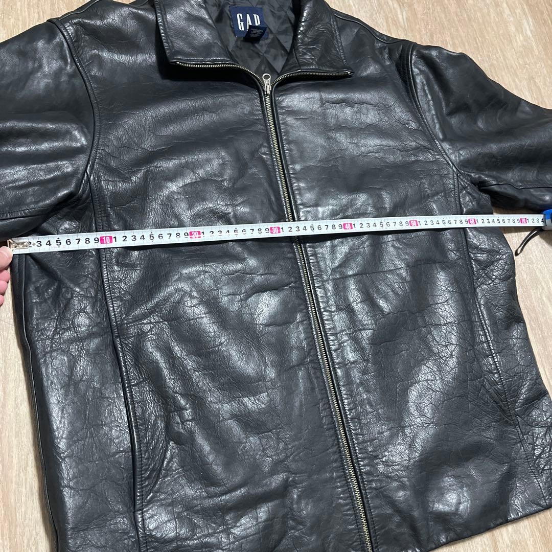 OLD GAP レザージャケット　スタンドカラー　XL