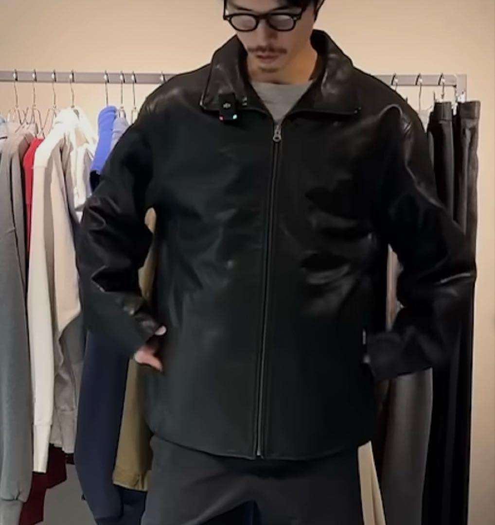 OLD GAP レザージャケット　スタンドカラー　XL