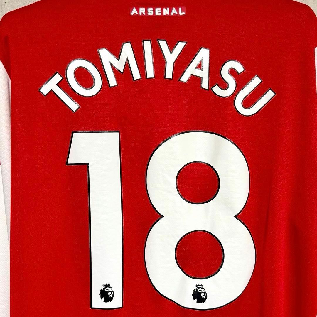 【美品！】22/23 アーセナルFC ♯18冨安健洋【2XOサイズ】ホーム 長袖