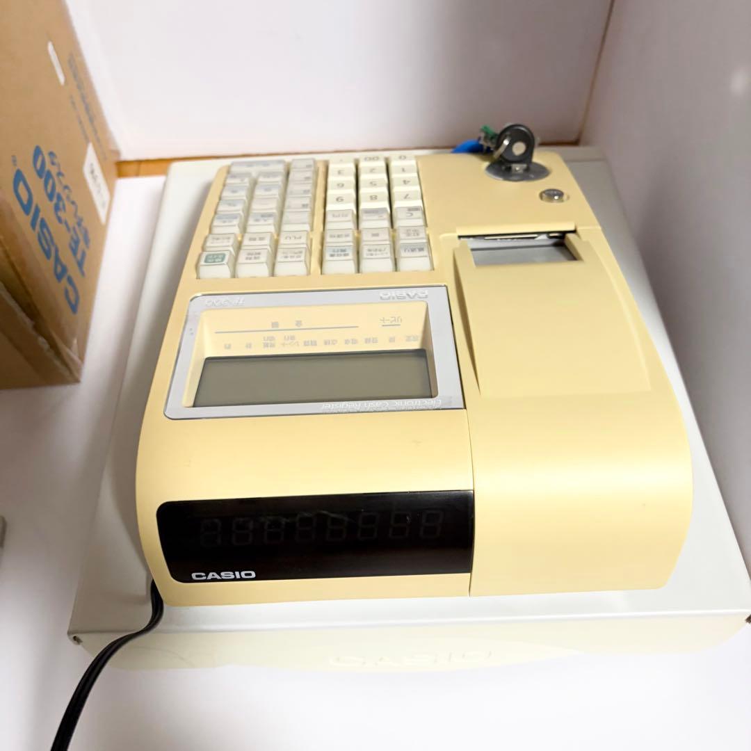 CASIO 電子レジスタ TE-300 感熱紙ロールペーパーセット